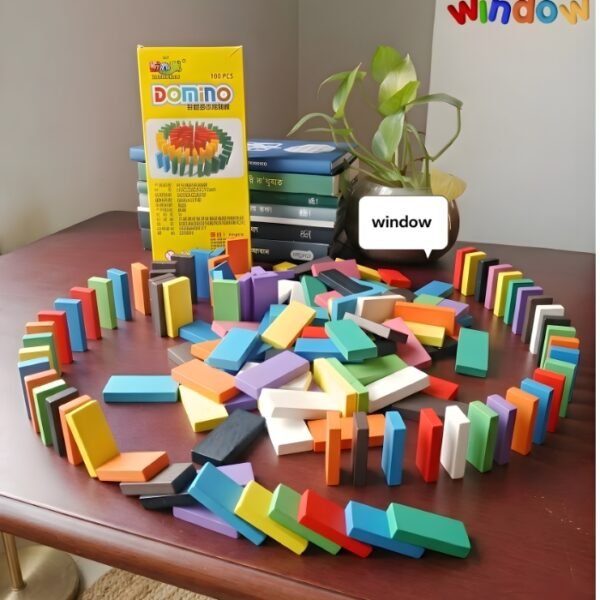 100 Pieces Wooden Domino
