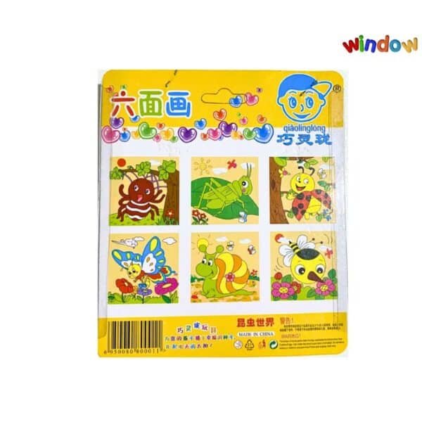 6 in 1 Cube Puzzle – Insect World