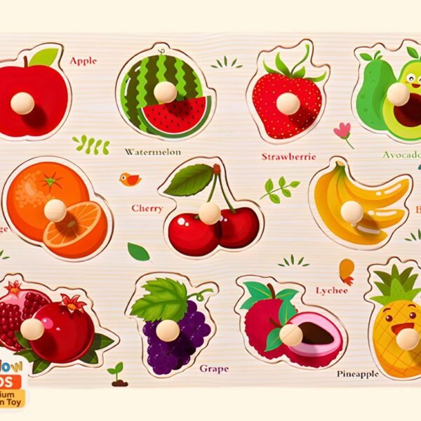 Wooden Fruit - Puzzle - 3