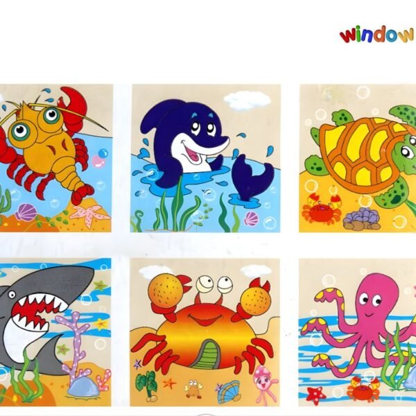 6 in 1 Cube Puzzle - Seaworld