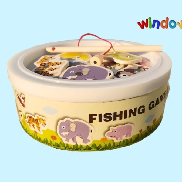 Magnetic fishing box (Fruits & animal )