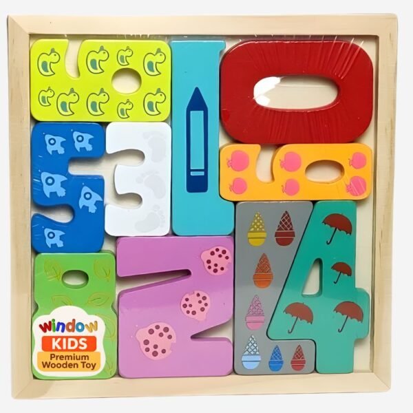Wooden Box Set Puzzle - Numbers