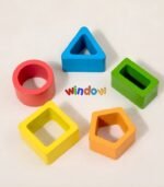 Wooden 5 Tower Shape