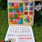 3 in 1 Wooden Fruit Puzzle