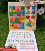 3 in 1 Wooden Fruit Puzzle