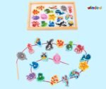 Magnetic Fishing (Sea Animal 2) – Wooden Sea Puzzle - Image 3