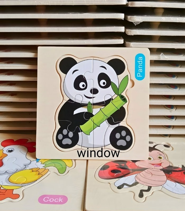 6 PARTS PANDA