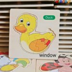 6 Part Wooden Puzzle - Duck