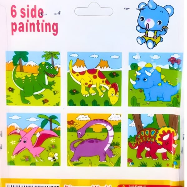 6 in 1 Cube Puzzle – Dinosaur World