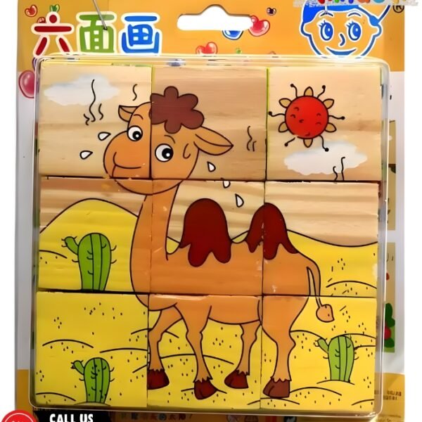 6 in 1 Cube Puzzle - Camel