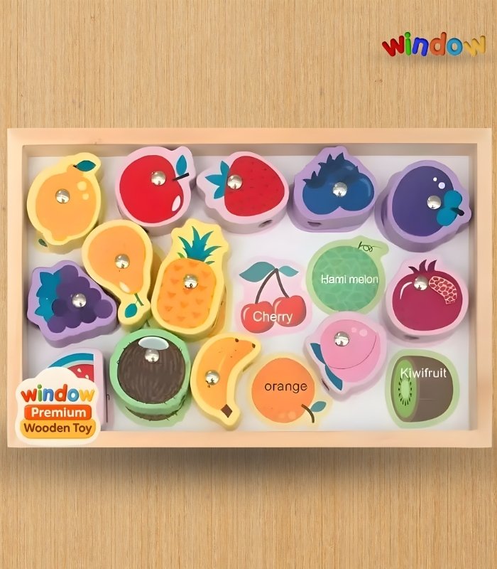 Magnetic Fishing Fruits