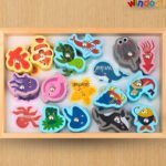 Magnetic Fishing (Sea Animal 2) – Wooden Sea Puzzle