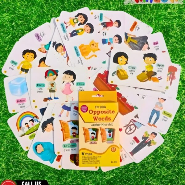 Opposite Words Flash Cards