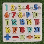 Number Puzzle Board 1-20