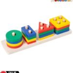 Wooden Four Column Shape