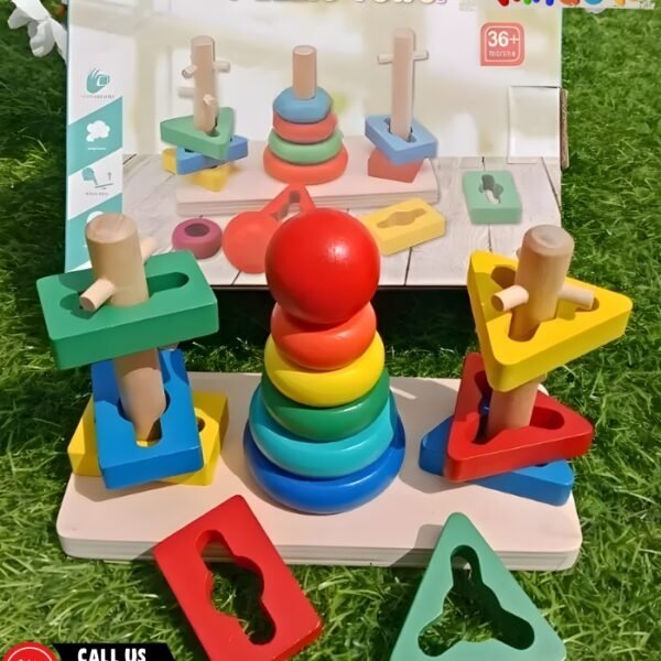 Wooden Tower Puzzle