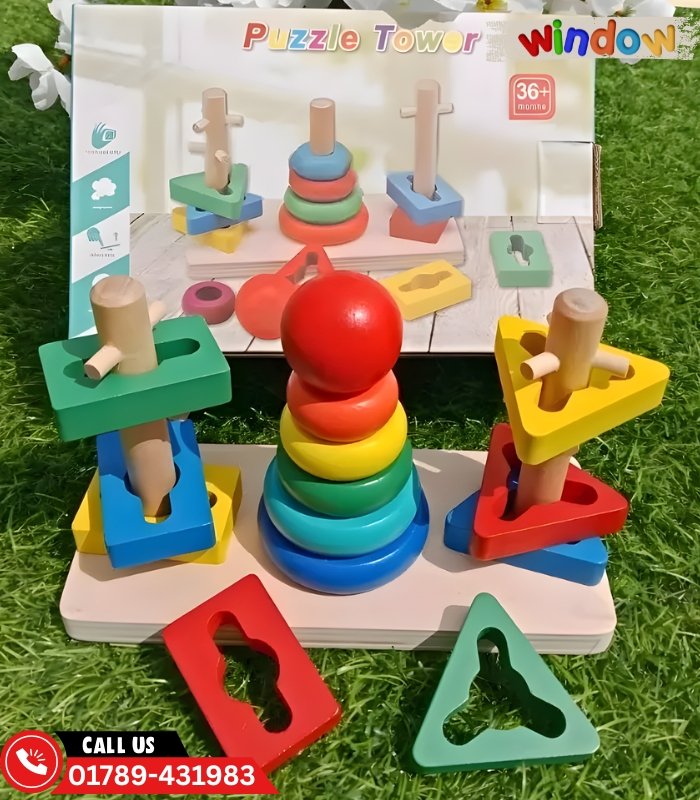 Wooden Tower Puzzle