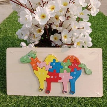 Jigsaw puzzle camel