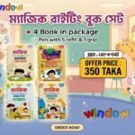 Magic writing book
