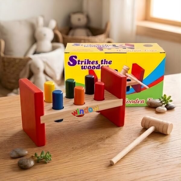 Wooden Strikes with Hammer