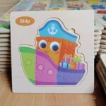15cm Wooden puzzle New Ship