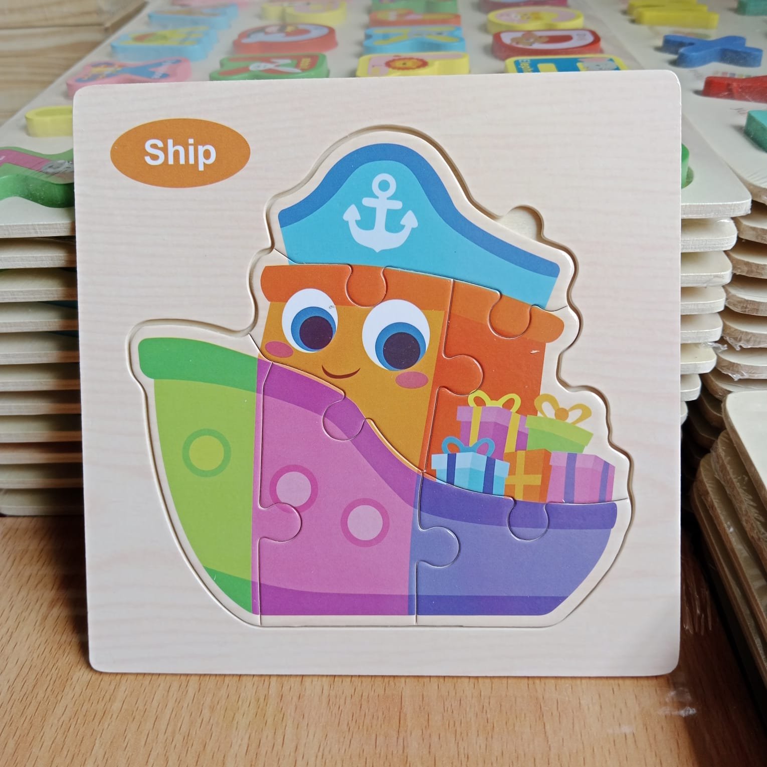 WhatsApp Image 2026-08-15 at 6.20.54 PM (3) 15cm Wooden puzzle New Ship - Image 1